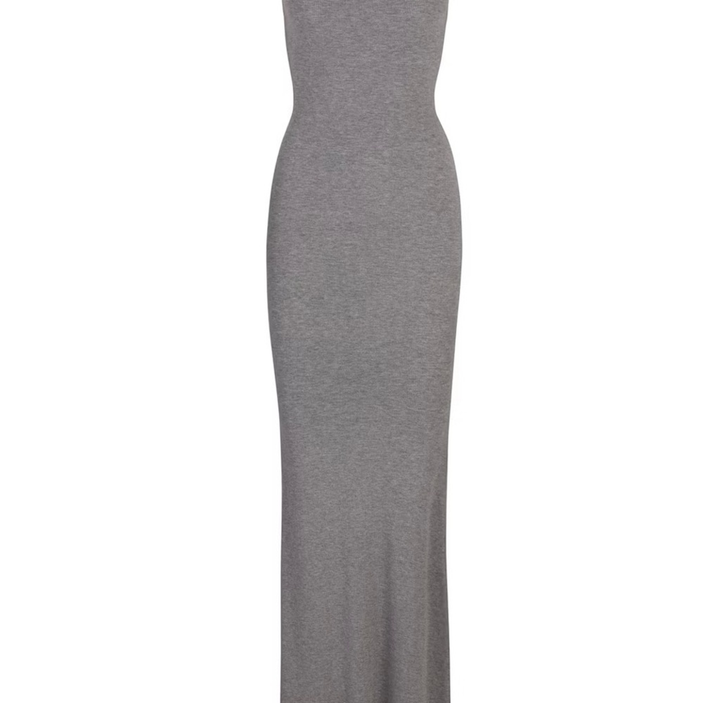 Skims Elegant Gray Maxi Dress - Picture 5 of 10